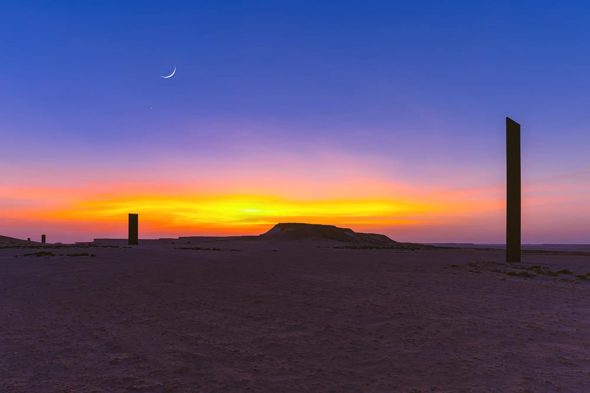 West Coast Tour: Zekreet, Film City & Mushroom Rocks – richard serra sculpture qatar
