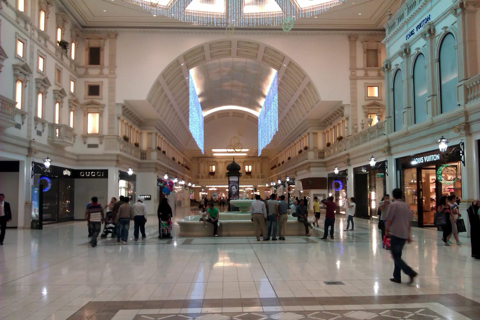 Interior of Villaggio Mall, Doha