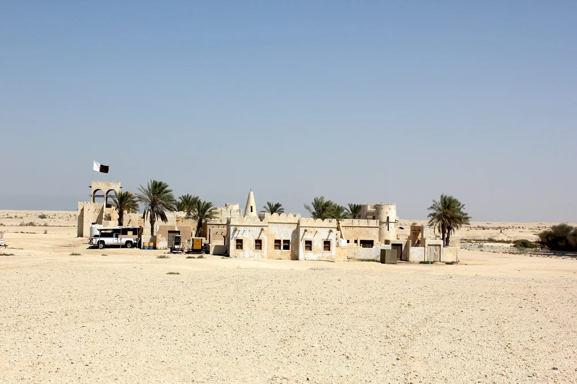 Film City, a desert film set near Zekreet, Qatar