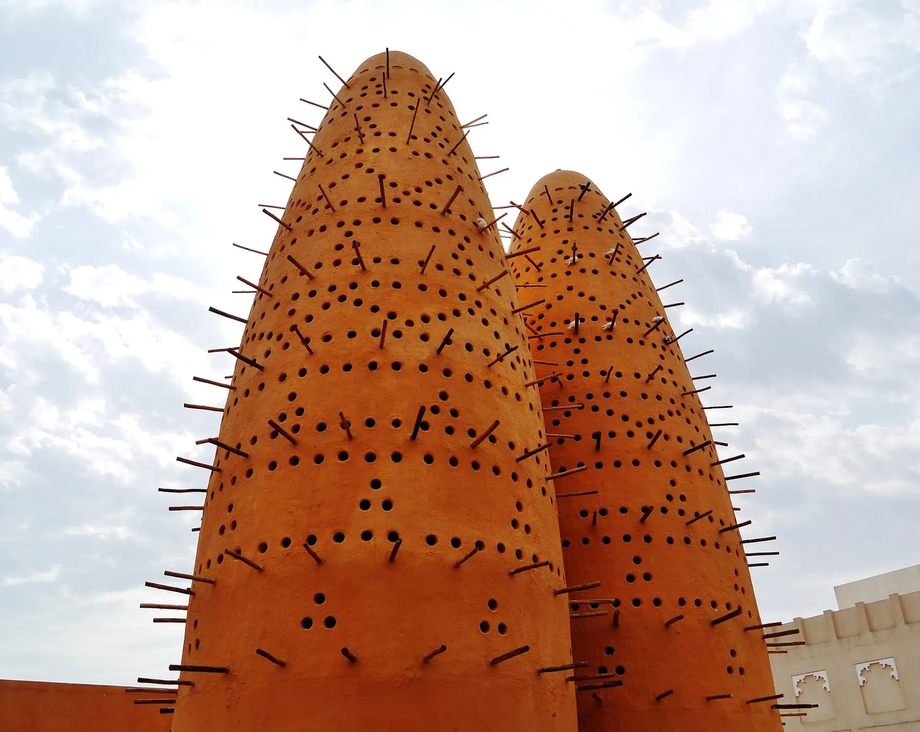Pigeon towers at Katara Cultural Village, Doha
